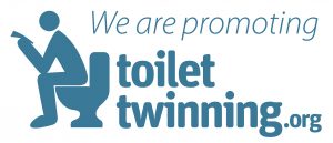We are proud to support Toilet Twinning - logo
